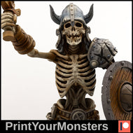 Skeleton Sword & Board - Ravenous Miniatures