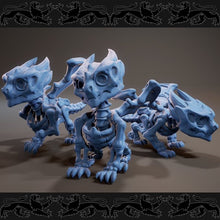 Load image into Gallery viewer, Skeleton Wyrmling, Resin miniatures 11:56 (28mm / 34mm) scale - Ravenous Miniatures
