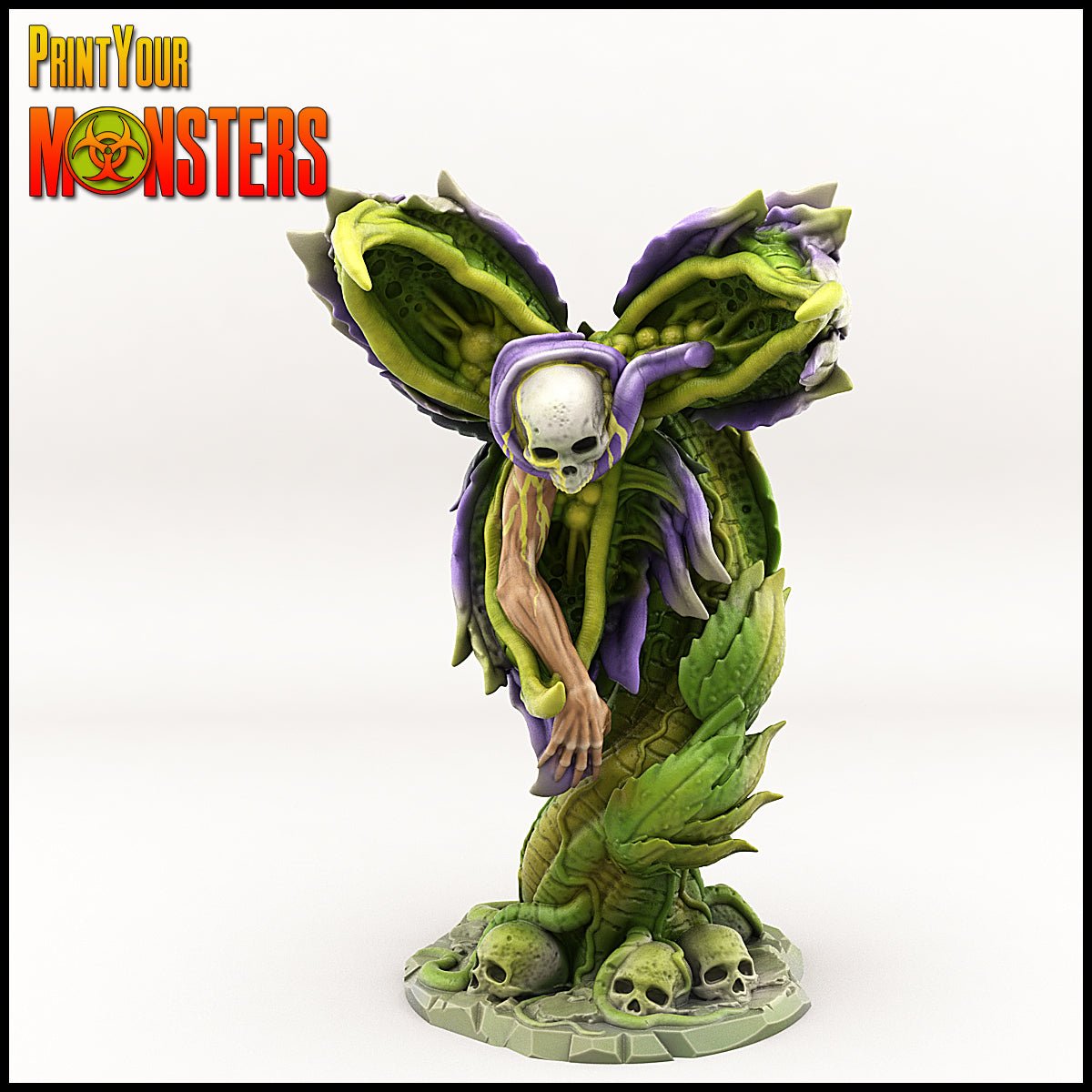 Skull Carnivorous plant - Ravenous Miniatures