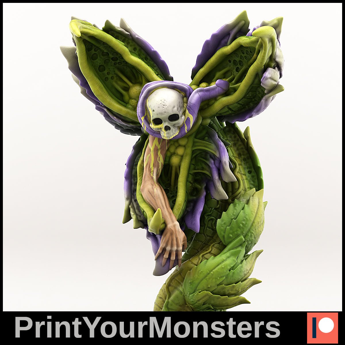 Skull Carnivorous plant - Ravenous Miniatures