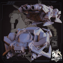 Load image into Gallery viewer, SP7 Attack ship, Unpainted Resin Miniature Models. - Ravenous Miniatures
