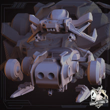 Load image into Gallery viewer, SP7 Attack ship, Unpainted Resin Miniature Models. - Ravenous Miniatures
