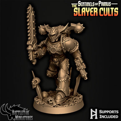 Space knight Marauder, Resin miniatures 11:56 (28mm / 34mm) scale - Ravenous Miniatures