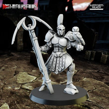 Load image into Gallery viewer, Spartan caste Heavey crossbow unit, Resin miniatures 11:56 (28mm / 32mm) scale - Ravenous Miniatures
