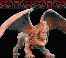 Загрузить изображение в средство просмотра галереи, Sphinx, Resin miniatures 11:56 (28mm / 34mm) scale - Ravenous Miniatures

