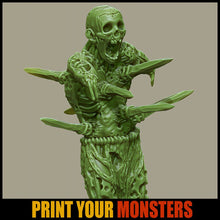 Load image into Gallery viewer, Spiked Zombie - Ravenous Miniatures
