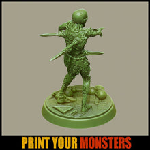 Load image into Gallery viewer, Spiked Zombie - Ravenous Miniatures
