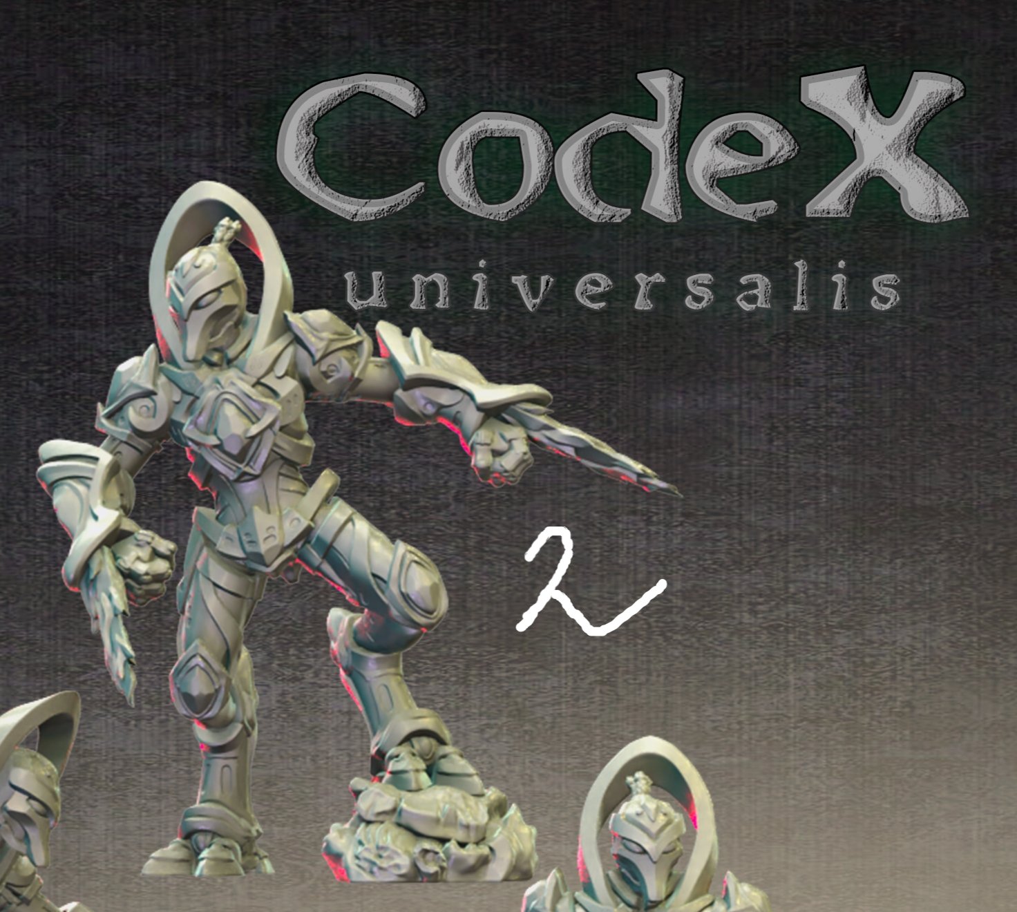 Codex Universalis Starforged set, 3d Printed Miniatures by Codex Universalis – Ravenous ...