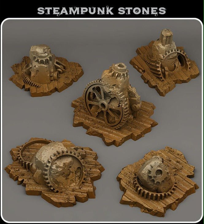 Steampunk stones - Ravenous Miniatures