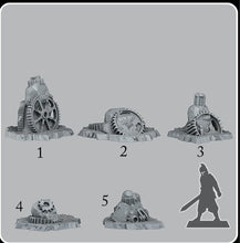 Загрузить изображение в средство просмотра галереи, Steampunk stones - Ravenous Miniatures
