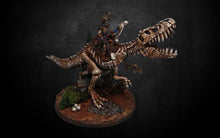 Load image into Gallery viewer, T-Rex Skeleton mounted - Ravenous Miniatures
