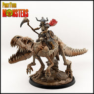 T-Rex Skeleton mounted - Ravenous Miniatures