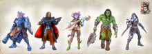 Load image into Gallery viewer, The Adventuring party, 3d Printed resin miniatures by RAW - Ravenous Miniatures
