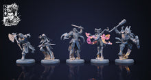 Load image into Gallery viewer, The Adventuring party, 3d Printed resin miniatures by RAW - Ravenous Miniatures
