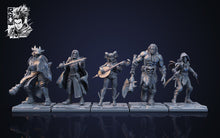 Lade das Bild in den Galerie-Viewer, The Adventuring party, 3d Printed resin miniatures by RAW - Ravenous Miniatures
