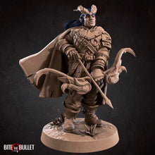 Load image into Gallery viewer, Tiefling Ranger, Resin miniatures 11:56 (28mm / 32mm) scale - Ravenous Miniatures
