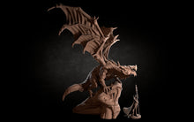 Load image into Gallery viewer, Twilight, The Ancient Dragon, 28/32mm resin miniatures for TTRPG and wargames - Ravenous Miniatures
