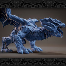 Load image into Gallery viewer, Undead Dragon, Resin miniatures 11:56 (28mm / 34mm) scale - Ravenous Miniatures
