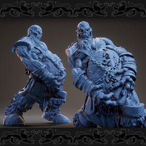 undead frost giants, Resin Miniatures by Brayan Naffarate - Ravenous Miniatures
