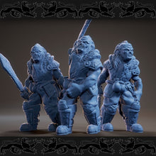 Load image into Gallery viewer, undead knights , Resin Miniatures by Brayan Naffarate - Ravenous Miniatures
