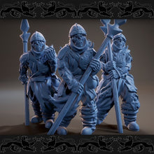 Load image into Gallery viewer, undead knights , Resin Miniatures by Brayan Naffarate - Ravenous Miniatures
