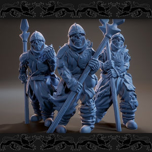 undead knights , Resin Miniatures by Brayan Naffarate - Ravenous Miniatures