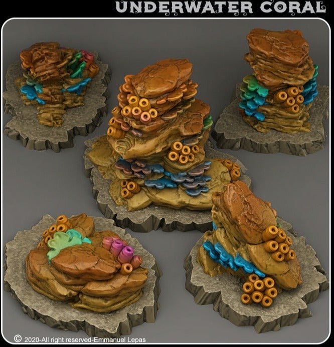 Underwater Coral - Ravenous Miniatures