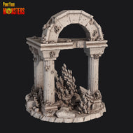 Underwater Ruin temple, Resin miniatures by Printyourmonster - Ravenous Miniatures
