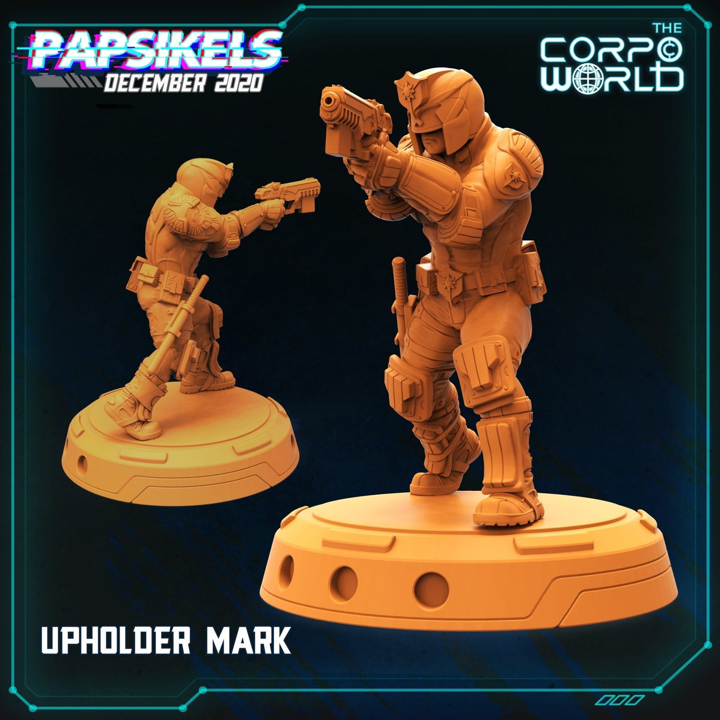 Upholder mark, 3d Printed Resin Miniatures - Ravenous Miniatures