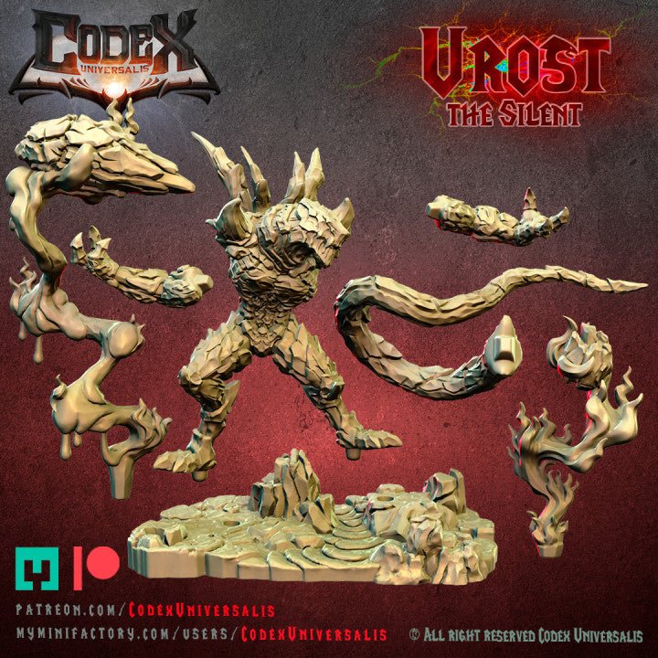 Urost, The Silent, Resin miniatures 11:56 (28mm / 32mm) scale - Ravenous Miniatures