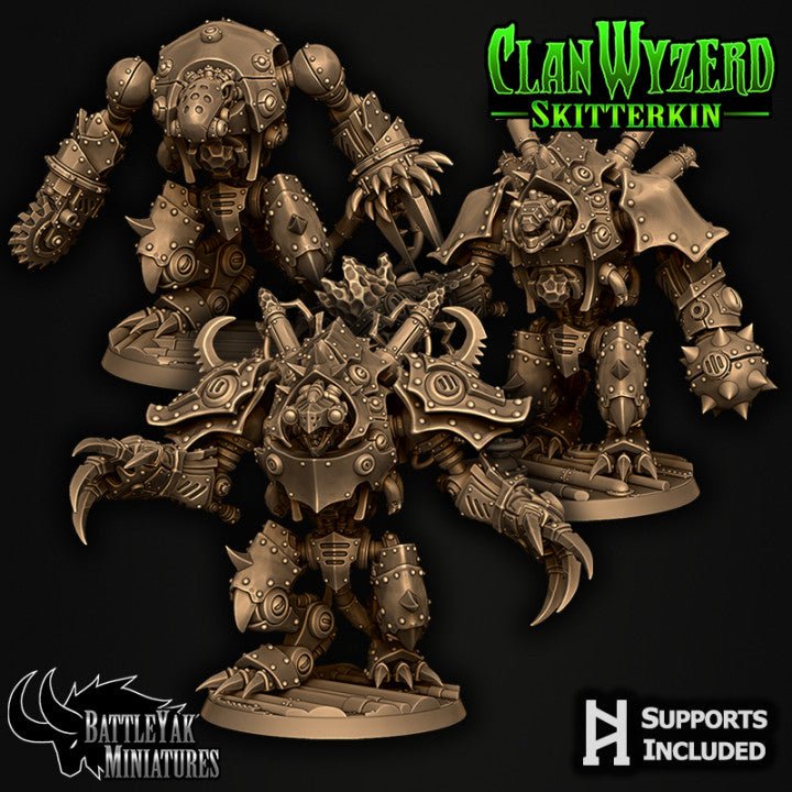 verminators, Resin miniatures 11:56 (28mm / 34mm) scale - Ravenous Miniatures