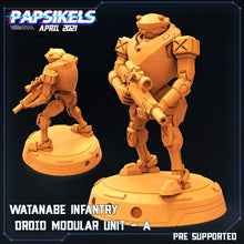 Lade das Bild in den Galerie-Viewer, Watanabe Infantry, 3d Printed Resin Miniatures - Ravenous Miniatures
