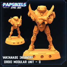 Cargar imagen en el visor de la galería, Watanabe Infantry, 3d Printed Resin Miniatures - Ravenous Miniatures
