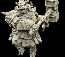 Charger l&#39;image dans la galerie, Wereboar, Resin miniatures 11:56 (28mm / 34mm) scale - Ravenous Miniatures
