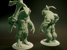 Load image into Gallery viewer, Weresharks Resin miniatures 11:56 (28mm / 34mm) scale - Ravenous Miniatures
