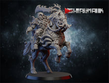 Load image into Gallery viewer, Wild Barbarian Calvary, Resin miniatures 11:56 (28mm / 32mm) scale - Ravenous Miniatures
