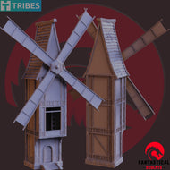 Windmill, Unpainted Resin Miniature Models. - Ravenous Miniatures