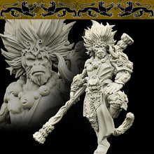 Load image into Gallery viewer, Wukong, Resin miniatures 11:56 (28mm / 34mm) scale - Ravenous Miniatures
