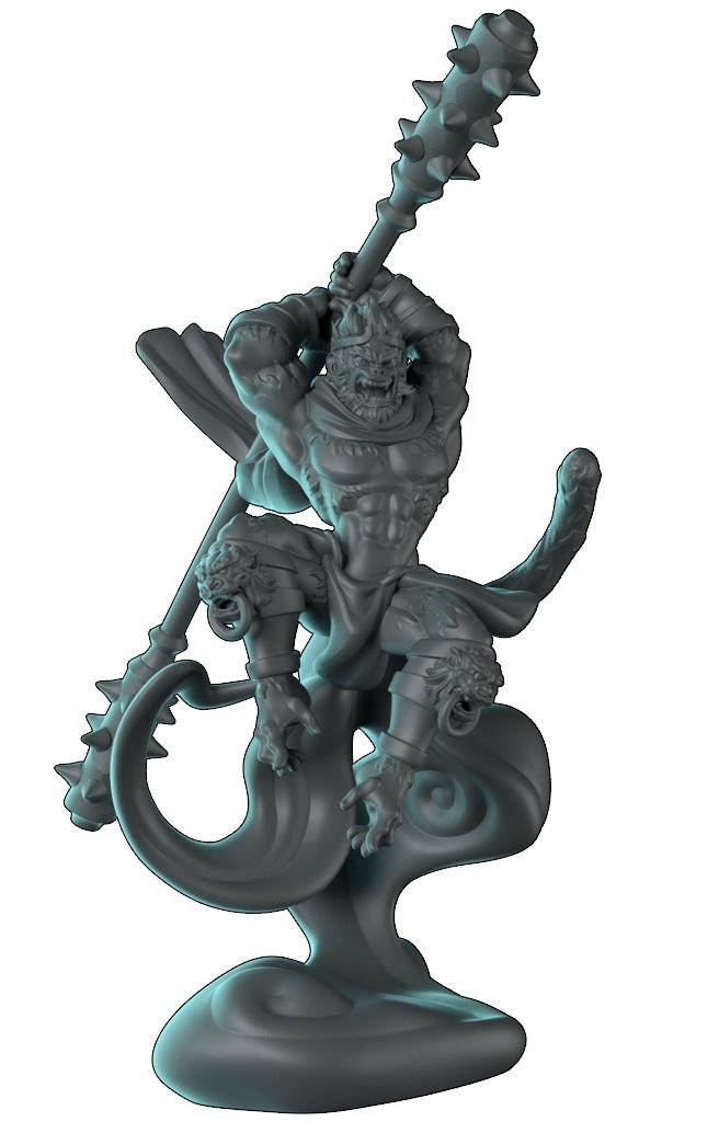 Wukong, Resin model for Pit fighter, blood on the sands - Ravenous Miniatures