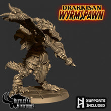 Load image into Gallery viewer, Wyrmidon, Resin miniatures 11:56 (28mm / 34mm) scale - Ravenous Miniatures
