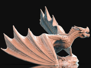 Wyvern, Resin miniatures 11:56 (28mm / 34mm) scale - Ravenous Miniatures