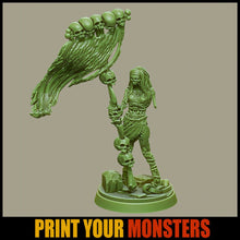 Загрузить изображение в средство просмотра галереи, Zombie Banner Holder - Ravenous Miniatures
