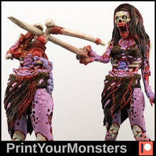 Load image into Gallery viewer, Zombie Crossbow and Loader - Ravenous Miniatures
