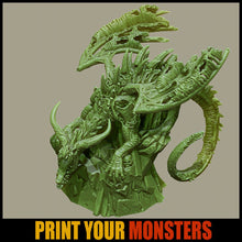Load image into Gallery viewer, Zombie Dragon (50mm) - Ravenous Miniatures
