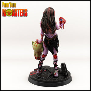 Zombie Head hunter - Ravenous Miniatures