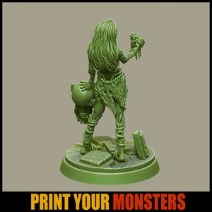 Zombie Head hunter - Ravenous Miniatures